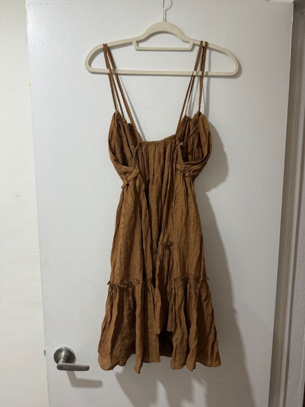 VICI Tiered Mini Dress — Brown | Size L | 🤎 - Picture 6 of 9